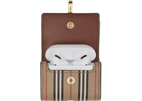 burberry airpods pro case|burberry icon stripe stockx.